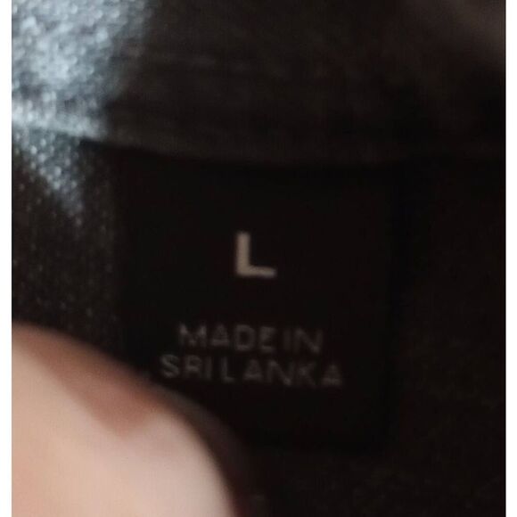 Solaris Shirt Men's Large Gray Button Front - Picture 7 of 9